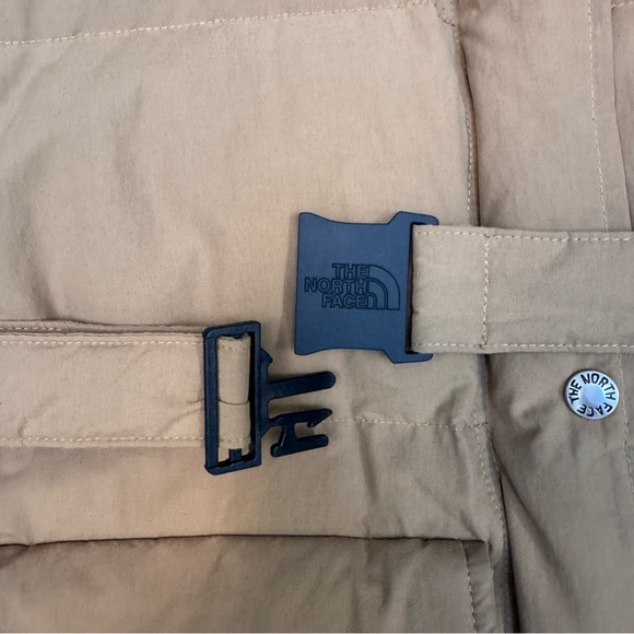 The North Face Extra Warm Long Down Puffer Coat Brown Hooded Women’s M - Picture 5 of 7